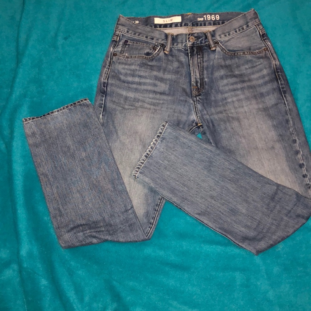 Gap 1969, slim fit men’s jeans. Used.